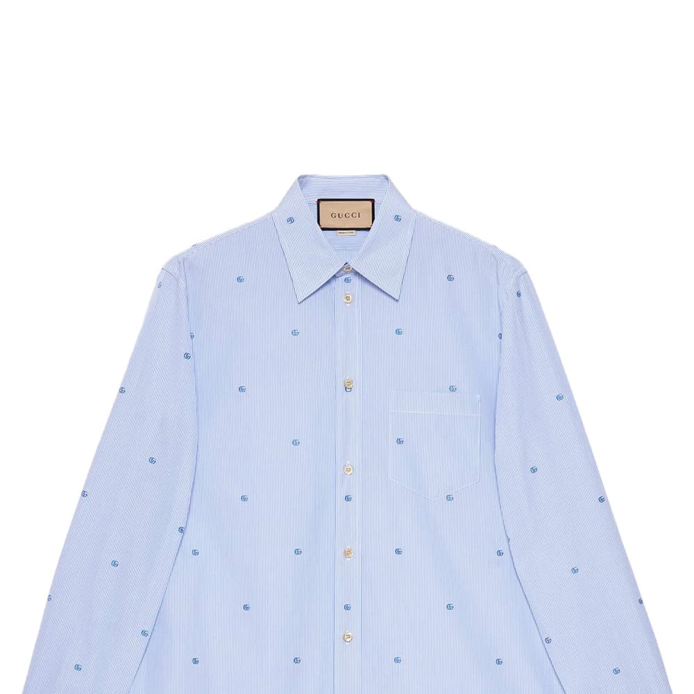 Рубашка GUCCI SS23 Logo - изображение 6