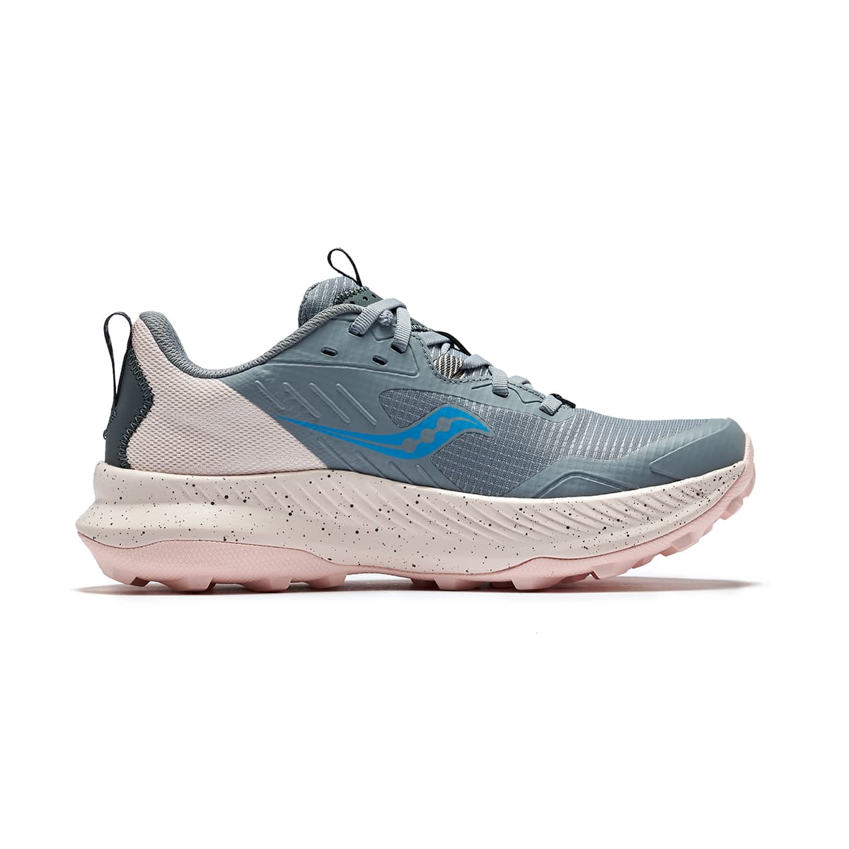 Кроссовки для бега Saucony BLAZE TR Fiery Низкие Кроссовки для Бега Женские Серые Розовые - изображение 2