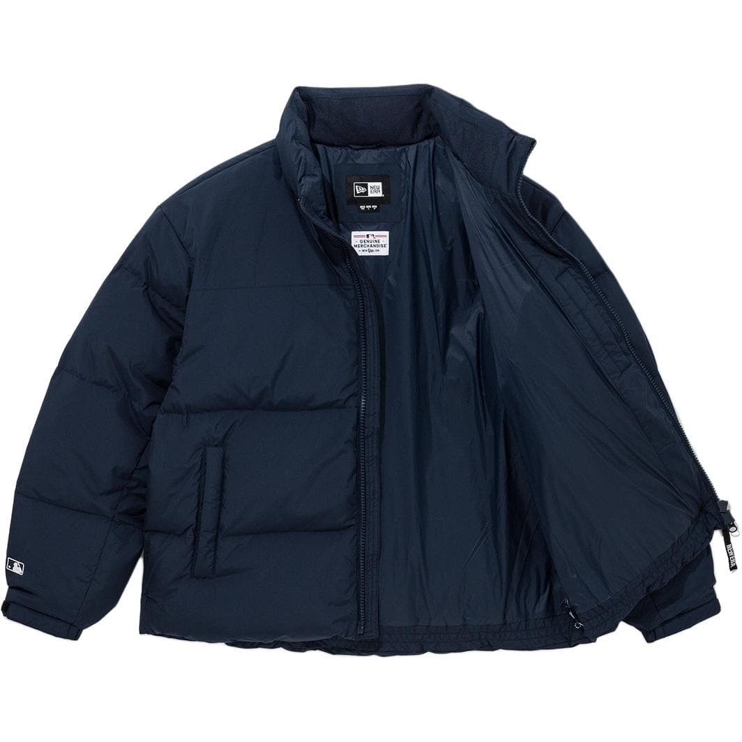Зимняя куртка New Era FW24 Пуховик Унисекс Морской Синий - изображение 3