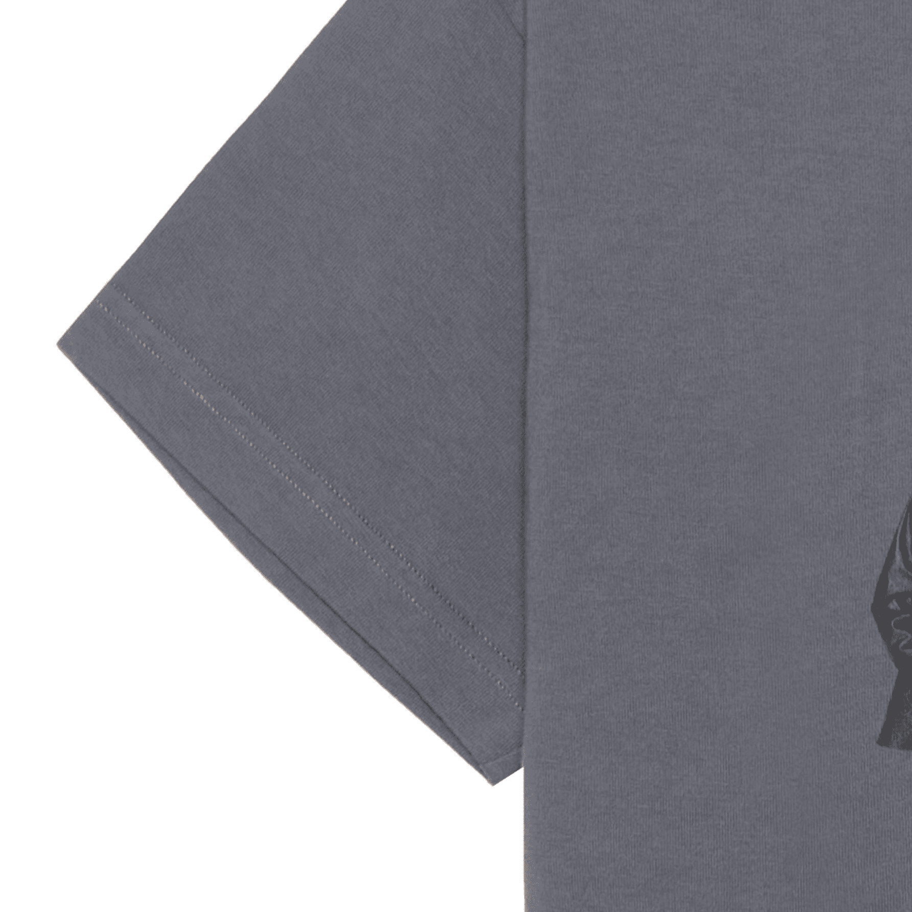 Футболка Balenciaga Band Portrait Logo T-Shirt Gray - изображение 3