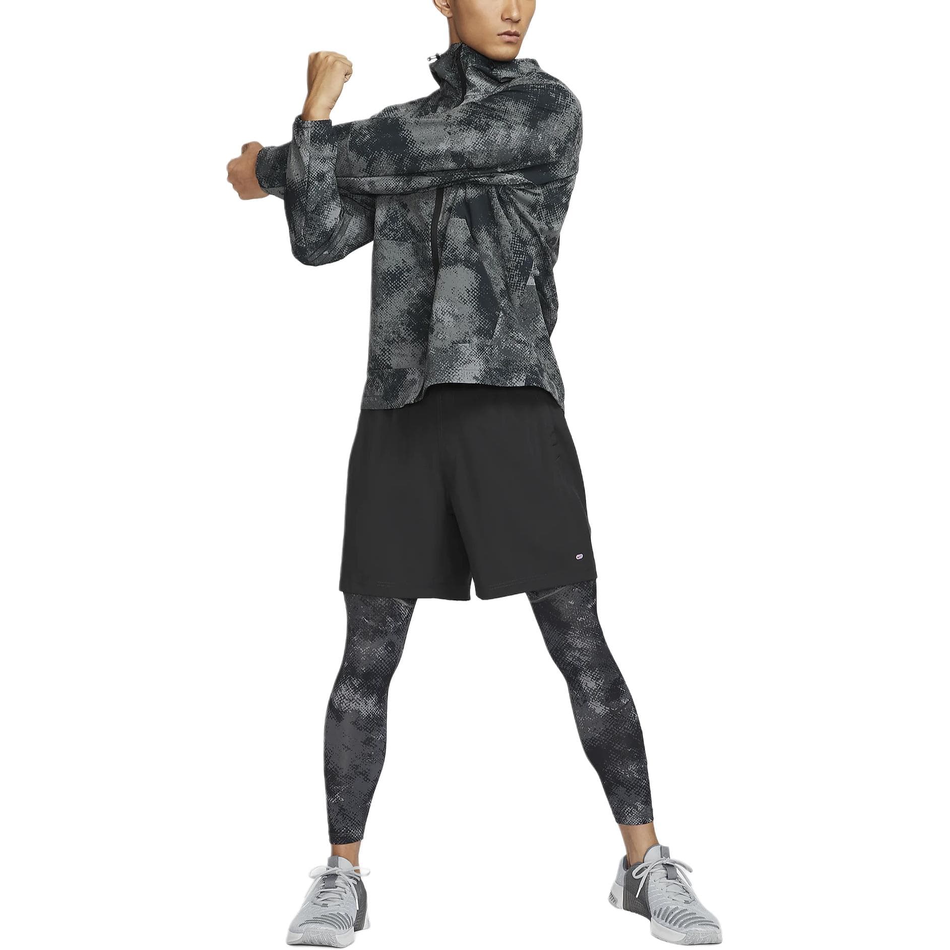 Спортивная одежда Nike ProDri Форма Устойчивые Материалы Спортивные Штаны Мужские Черные - изображение 5