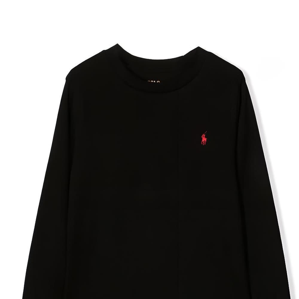 Футболка Polo Ralph Lauren T-рубашка SS20 Стандартная Черная Детская - изображение 3