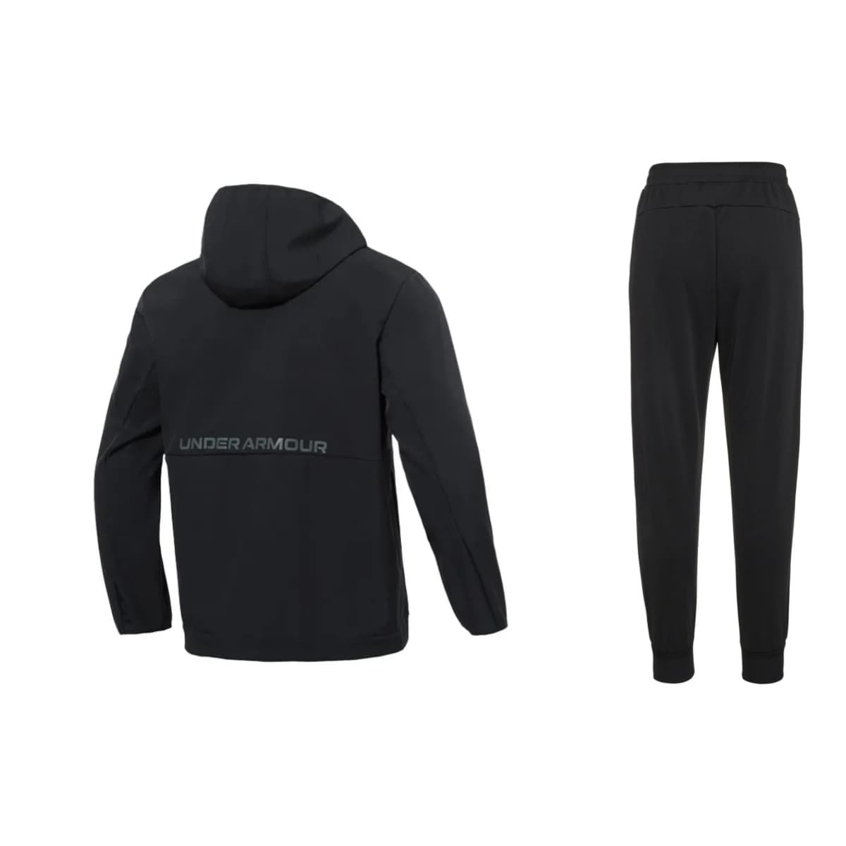 Спортивный костюм Under Armour Повседневная Спортивная Одежда Мужская Черная - изображение 2