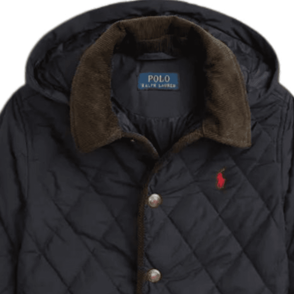 Polo Ralph Lauren Хлопковый пуховик Черный для подростков - изображение 5