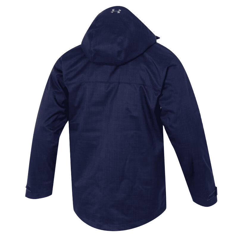Демисезонная куртка Under Armour PORTER Ветрозащитный Ветровка Мужской Синий - изображение 2