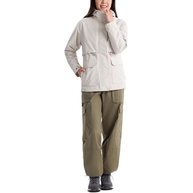 Columbia Casual Outdoor Поход Ветровка Женская Белая - изображение 5