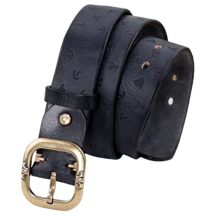 Ремень JEANSWEST Ремни из коровьей кожи унисекс ширина 3,8 см - изображение 2