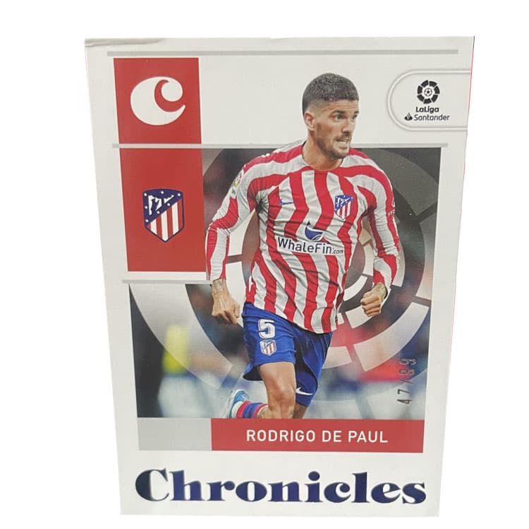 Коллекционные карточки PANINI Chronicles Аргентина Интер Милан Атлетико Мадрид Немецкий размер (DE) Paul 99 PC Игрок Карта Спортивная карта - изображение 1