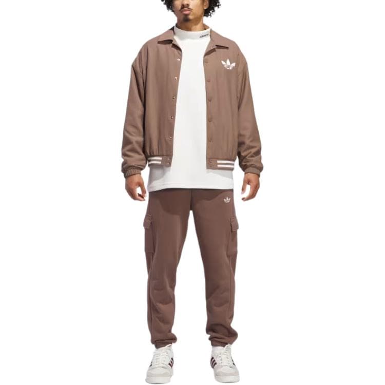 Куртка Adidas Originals COACH JACKET Унисекс Куртка Коричневый - изображение 2