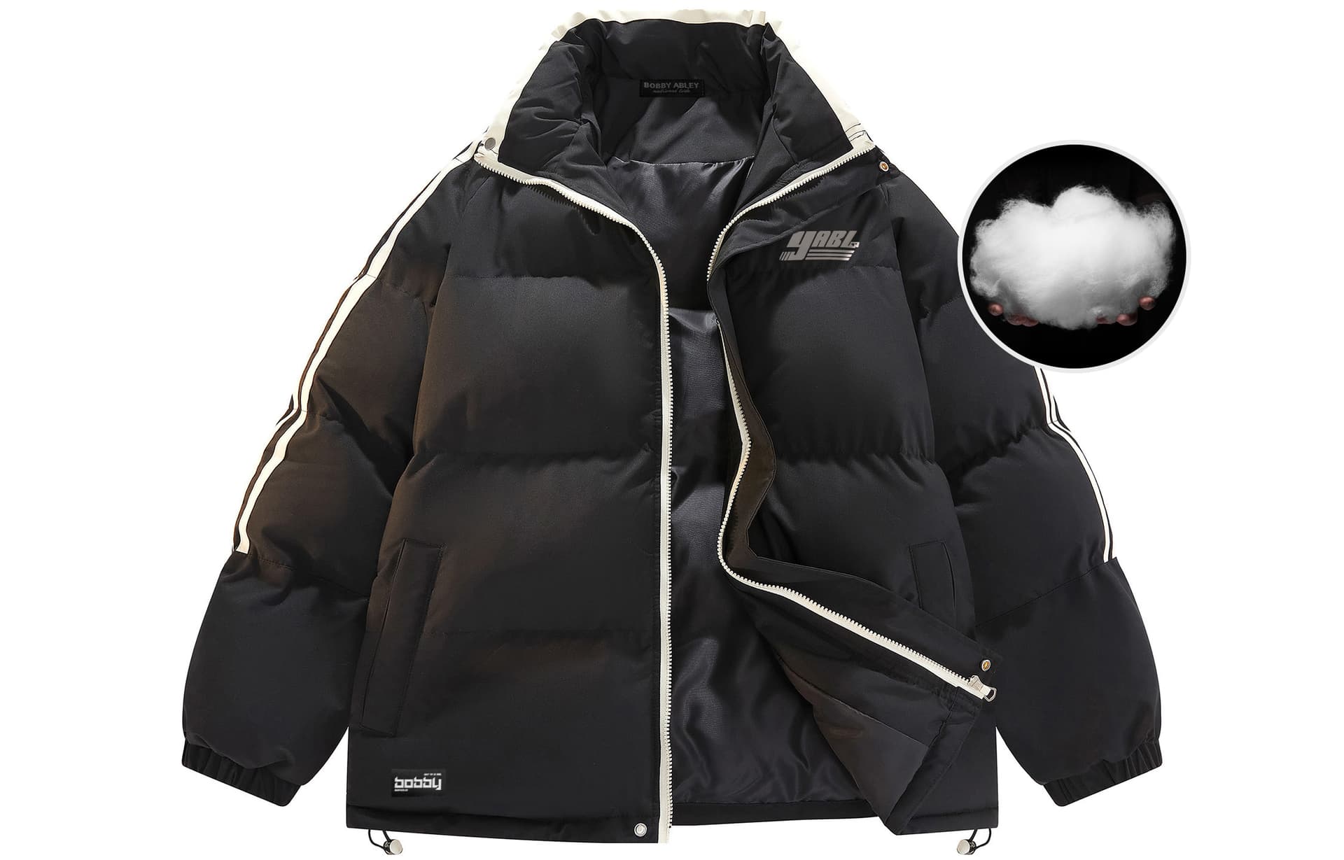 Зимняя куртка пуховик BOBBY ABLEY Logo - изображение 2