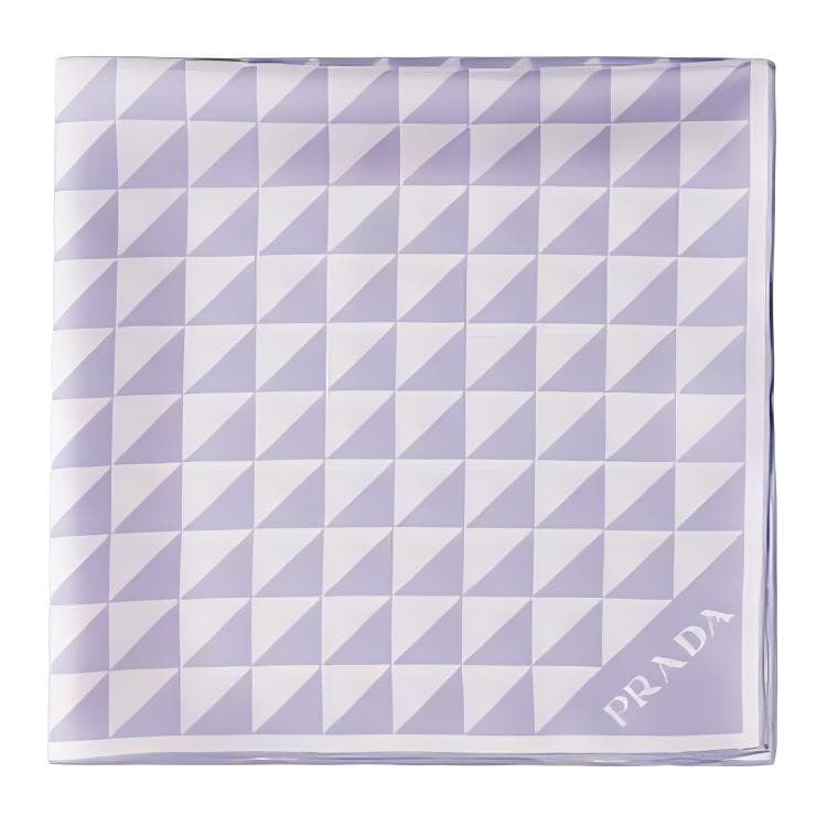 Платок PRADA Silk Scarves Women's Фиолетовый - изображение 1