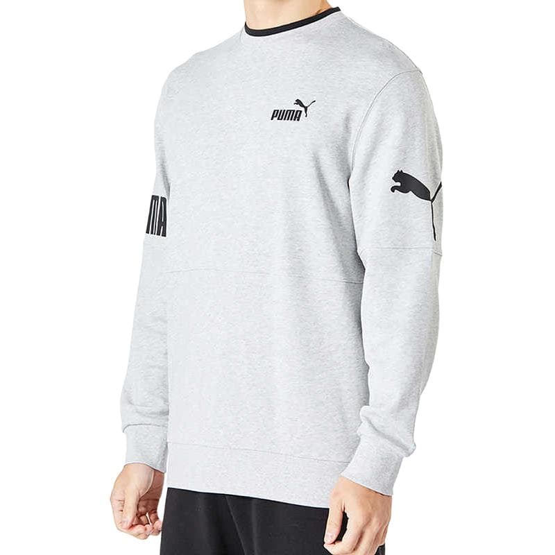 Худи PUMA Power Colorblock Crew Tr Logo - изображение 3
