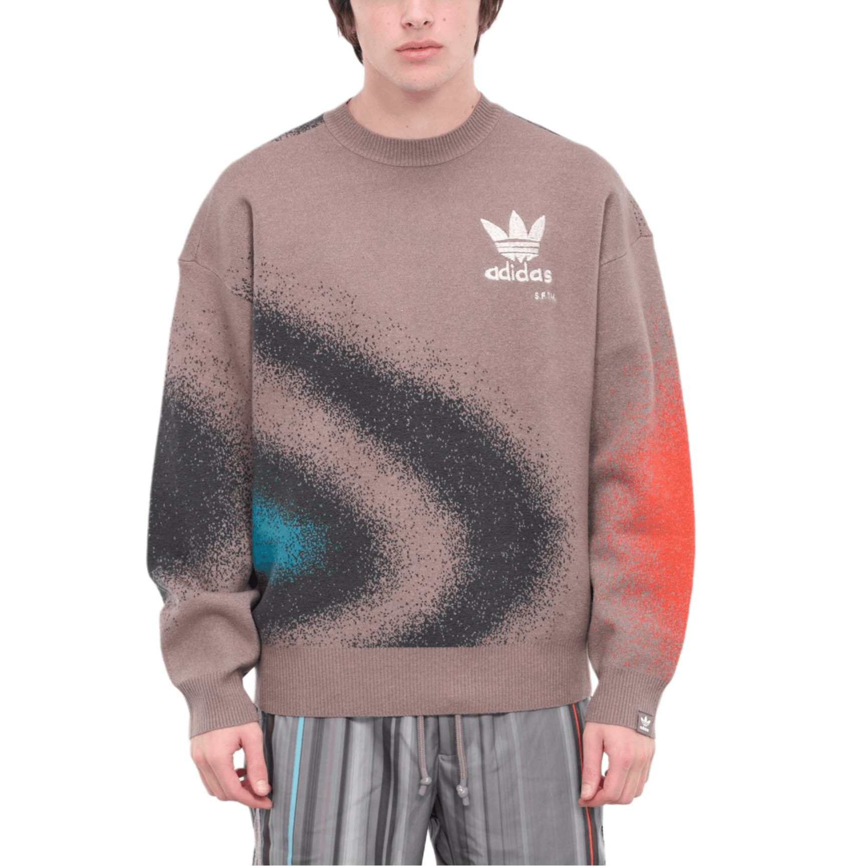 Кофта adidas x Song for the Mute SS24 Sweater Brown - изображение 3