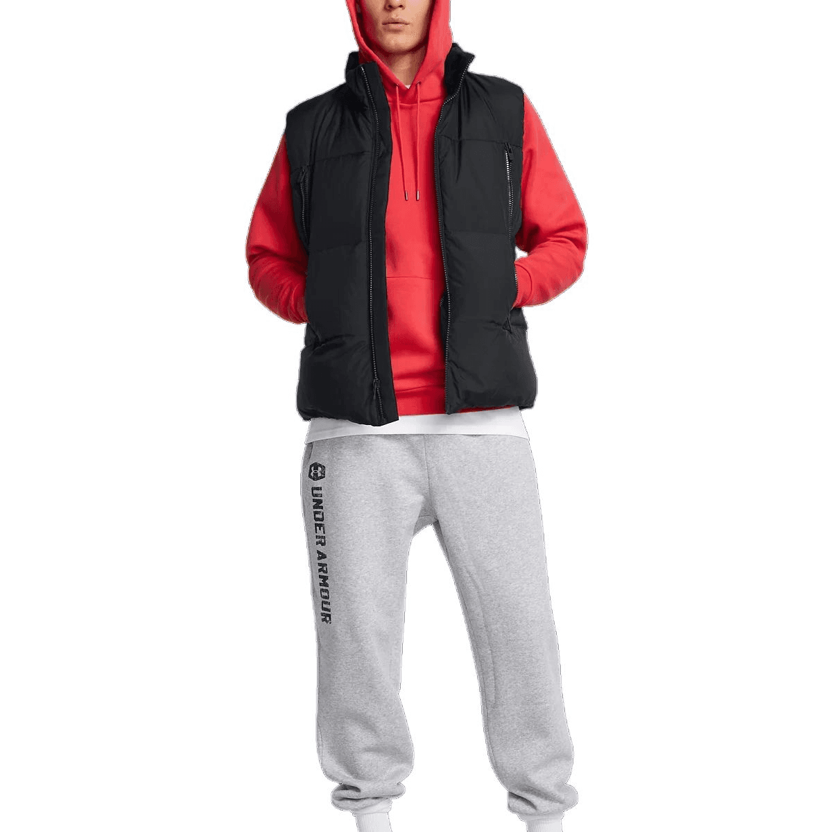 Куртка Under Armour UA Limitless Жилет Мужской Черный - изображение 3