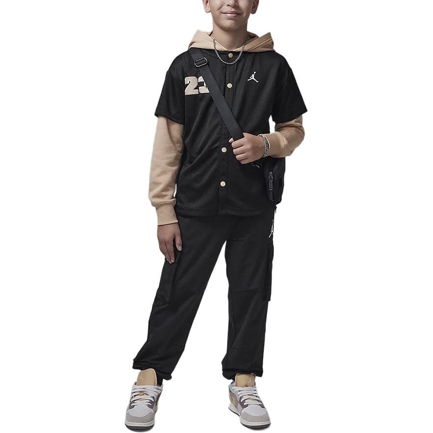Куртка Jordan Jumpman черного цвета для подростков - изображение 2