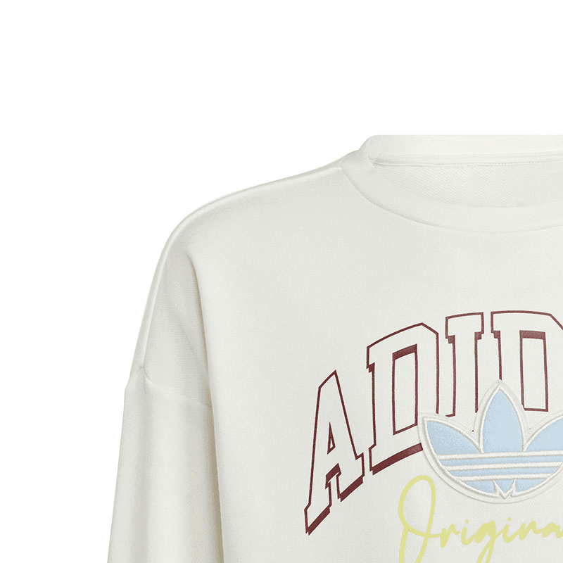 Adidas Originals Белый Детская Толстовка - изображение 3