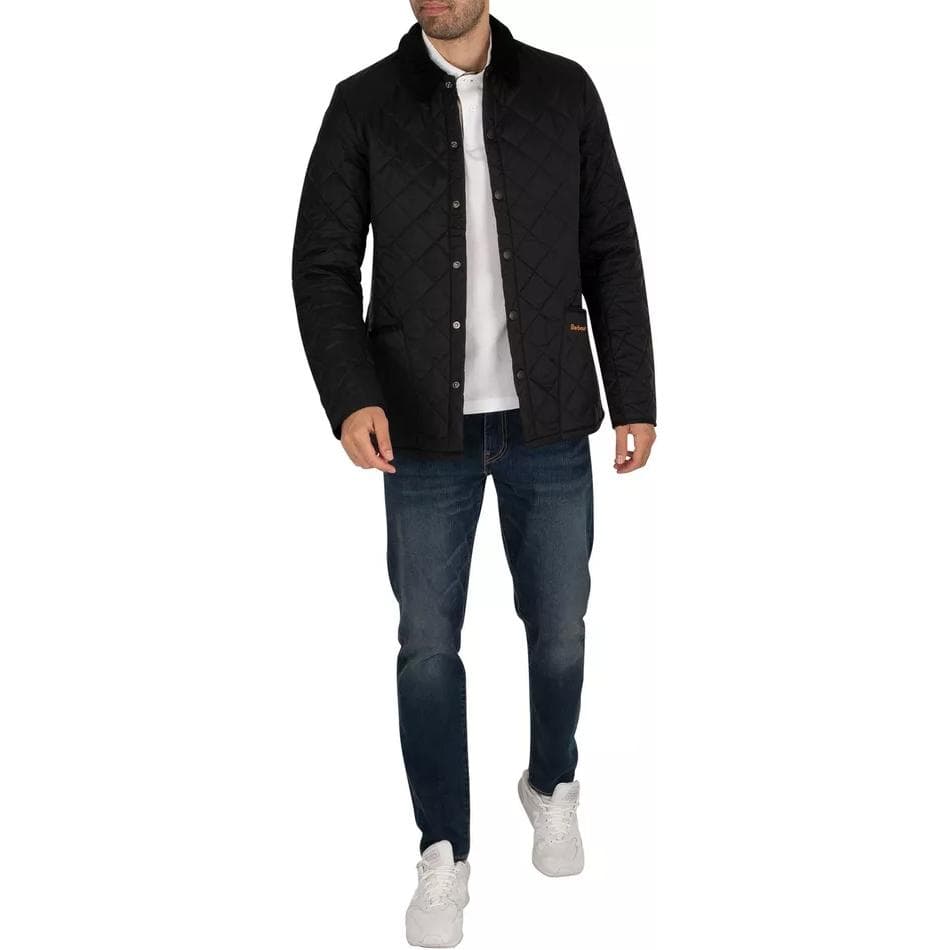 Зимняя куртка пуховик BARBOUR Logo - изображение 3