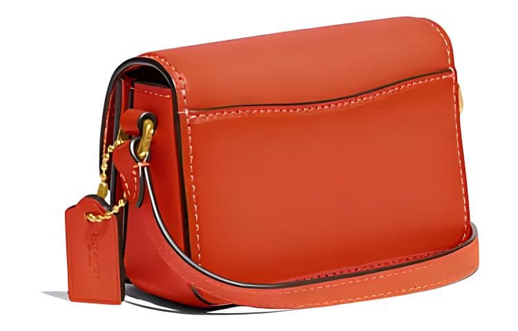 Сумка через плечо COACH Studio 12 Orange - изображение 2
