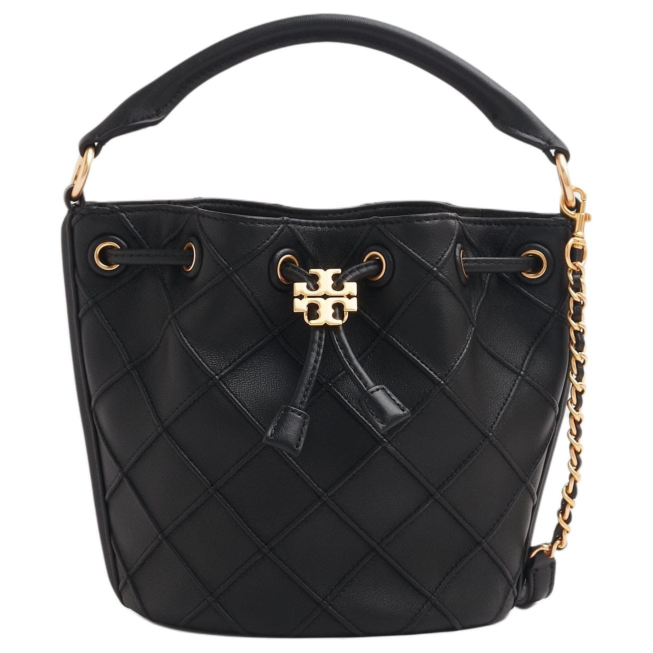 Сумка Tory Burch Fleming Bucket Bag Black - изображение 1