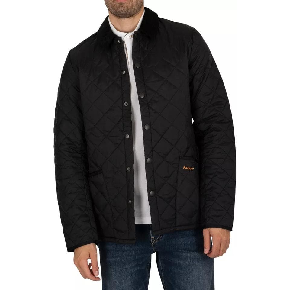 Зимняя куртка пуховик BARBOUR Logo - изображение 4