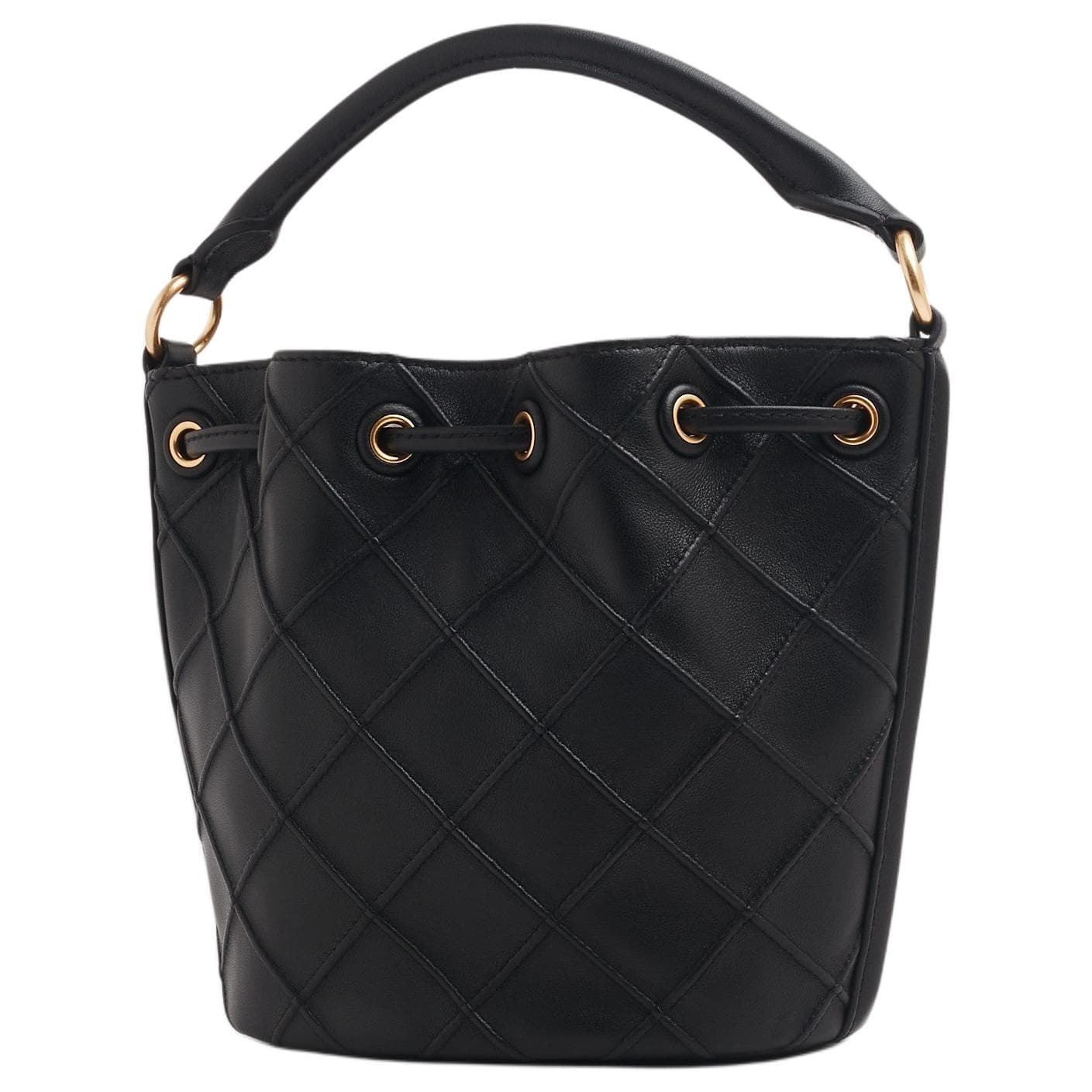 Сумка Tory Burch Fleming Bucket Bag Black - изображение 4