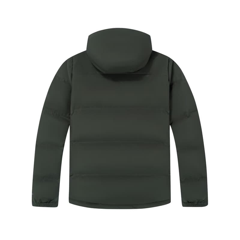 Зимняя куртка Columbia Urban Outdoor Series Дышащий Мягкий Термозащитный укороченный пуховик Мужской Армейский зеленый - изображение 2