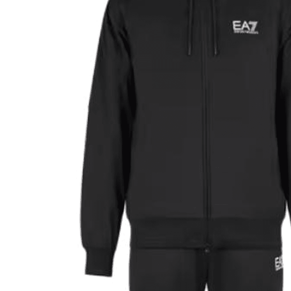 Спортивный костюм EMPORIO ARMANI EA7 FW24 Повседневная Спортивная Одежда Мужская Черная - изображение 4
