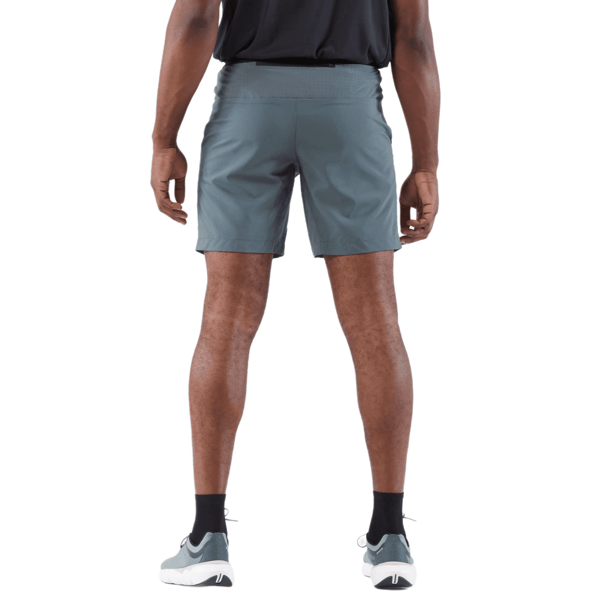 Тренировочные штаны DECATHLON KIPRUN Спортивные шорты Мужские Темно-серый Зеленый - изображение 2
