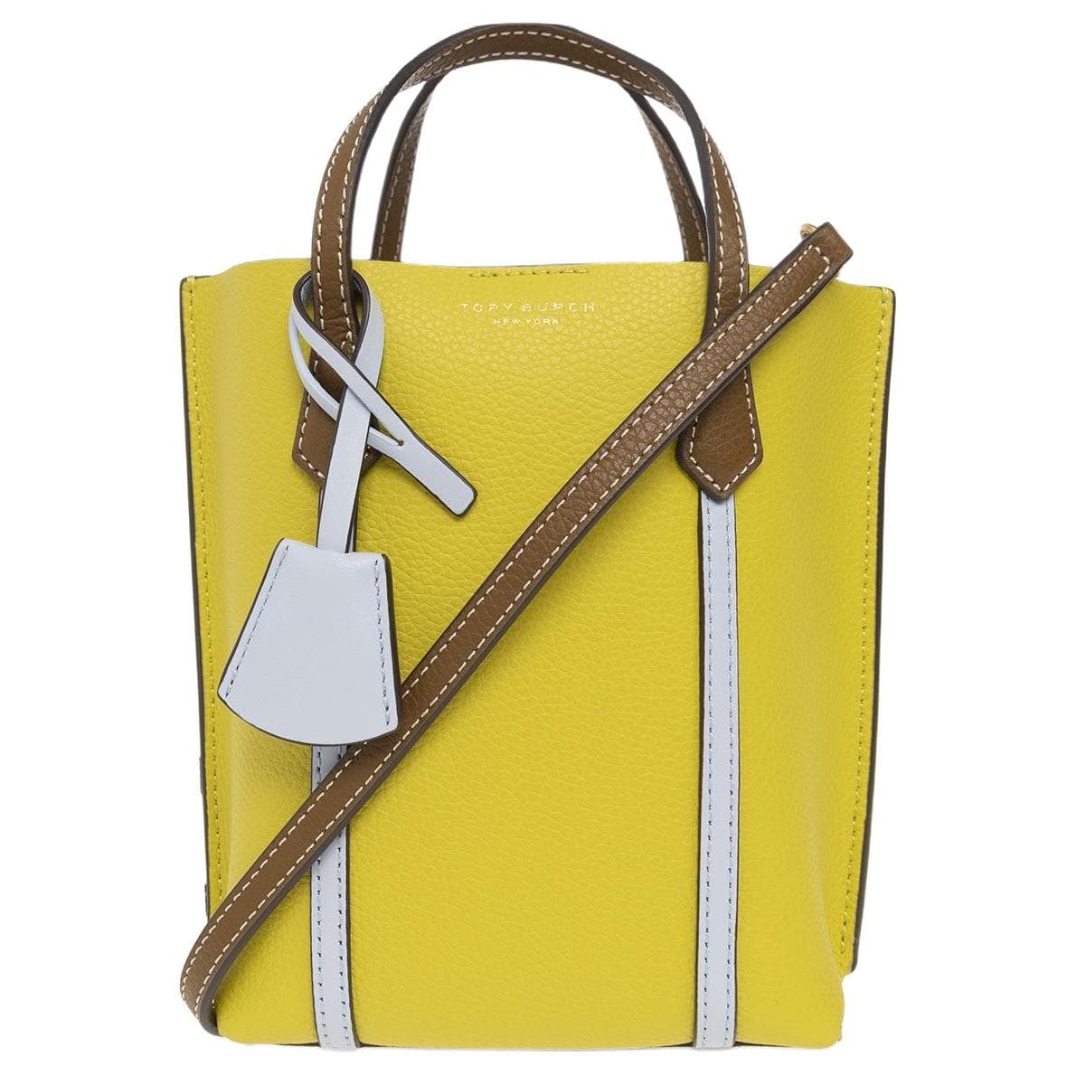 Сумка Tory Burch Perry Mini Tote Yellow - изображение 1