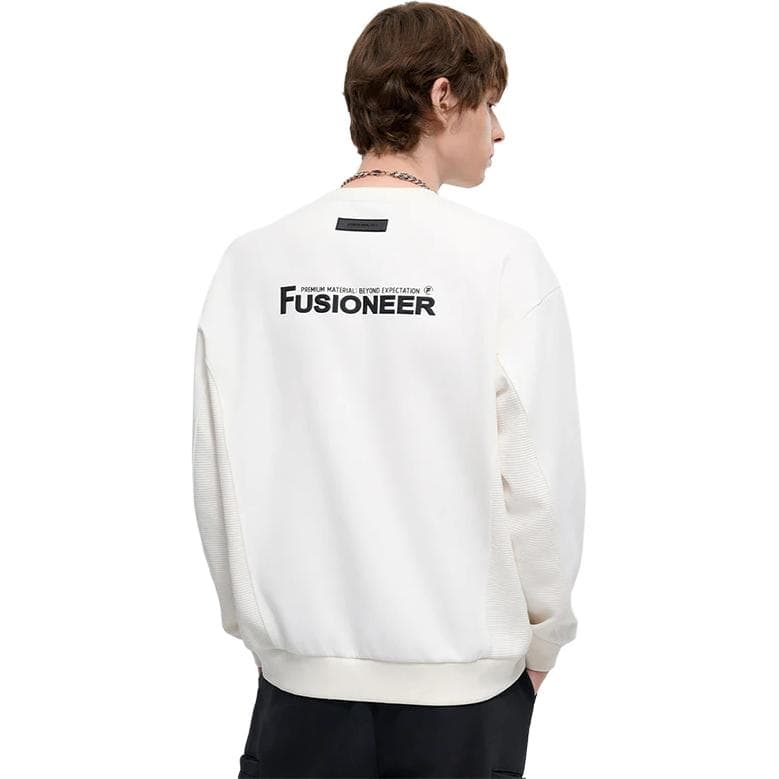 Худи FILA FUSION FUSION LIFE Толстовка Мужской Белый - изображение 4