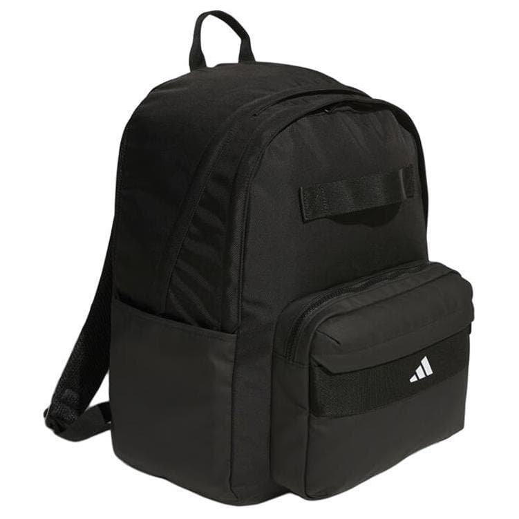 Рюкзак Adidas Полиэстеровый Рюкзак Средний Унисекс Черный - изображение 2