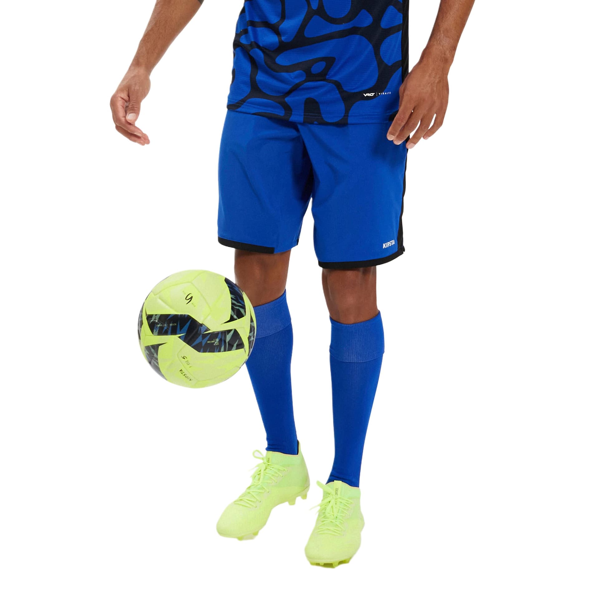 DECATHLON Мужские футбольные носки синие - изображение 2