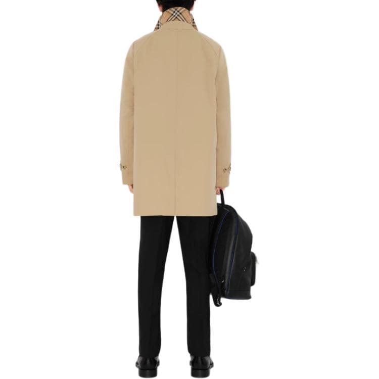 Ветровка Burberry Single-Breasted Trench Coat Beige - изображение 4
