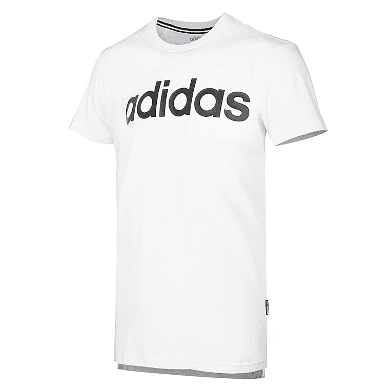 Футболка Adidas Neo MC T Рубашка Мужская Белая - изображение 3
