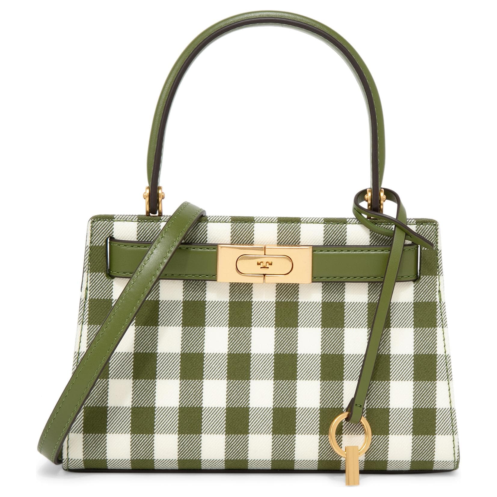 Сумка Tory Burch Lee Radziwill Olive White - изображение 1