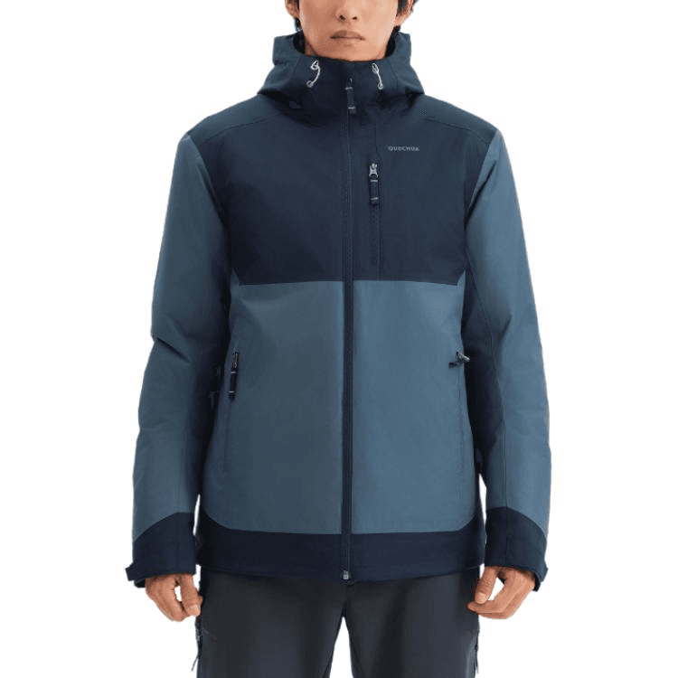 Куртка DECATHLON SH500 Куртка Мужская Серый Синий Темный Циан Кирпичный - изображение 2