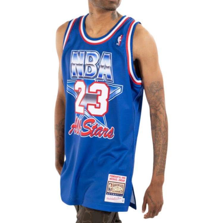 Баскетбольная майка Mitchell Ness NBA MN AU 1993 23 - изображение 4