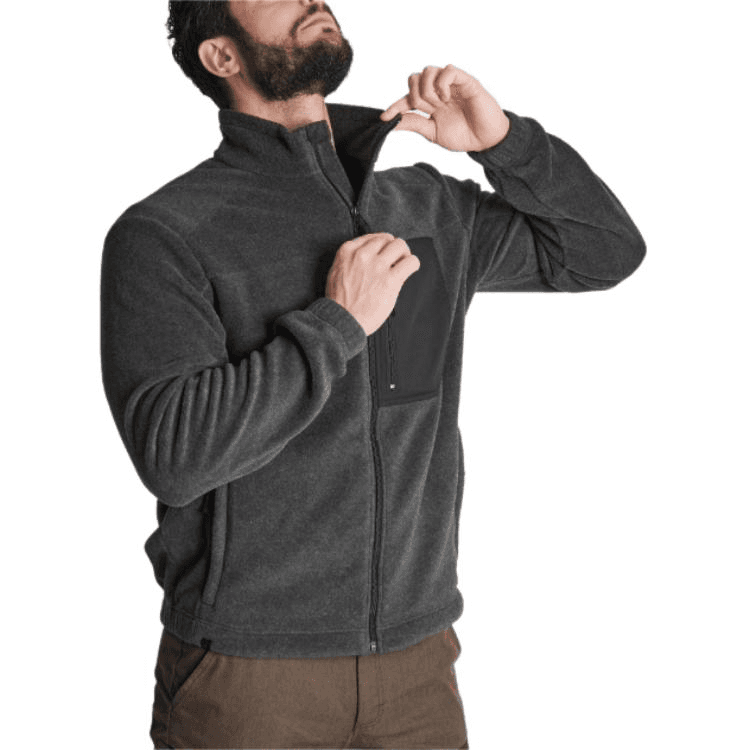 Куртка DECATHLON SOLOGNAC Куртки и Пальто Мужской Темно-Серый - изображение 4