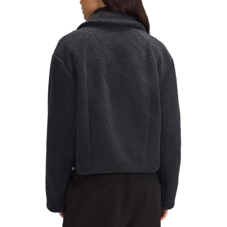 Куртка lululemon Textured Fleece Collared Jacket - изображение 3