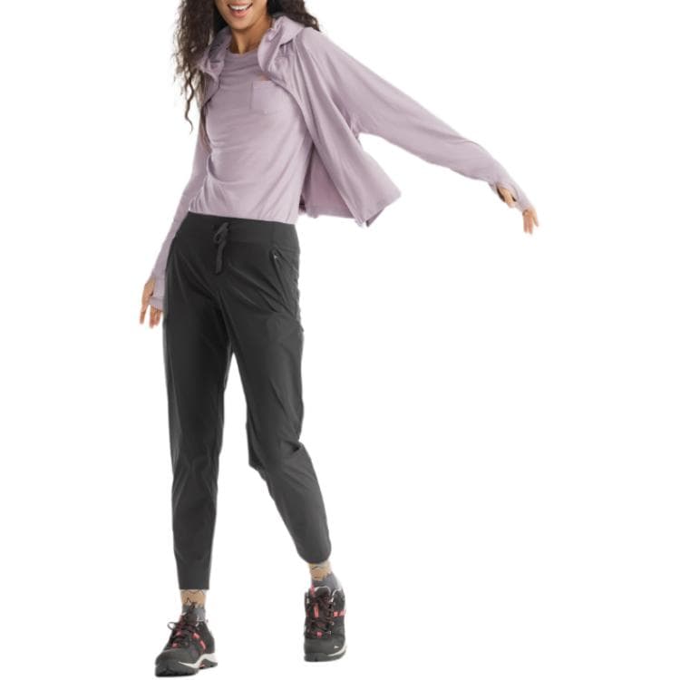 DECATHLON Дышащий Защита от ультрафиолета (UV) Одежда с UV-защитой Женские Фиолетовый - изображение 9