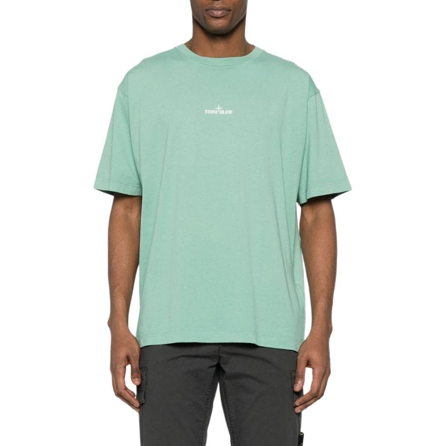 Футболка STONE ISLAND Scratched Paint One Print LogoT - изображение 4