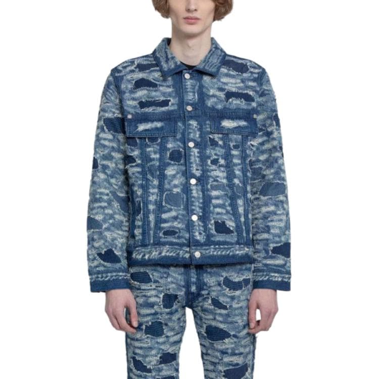 Джинсовая куртка Givenchy SS22 Denim Jacket Blue - изображение 2