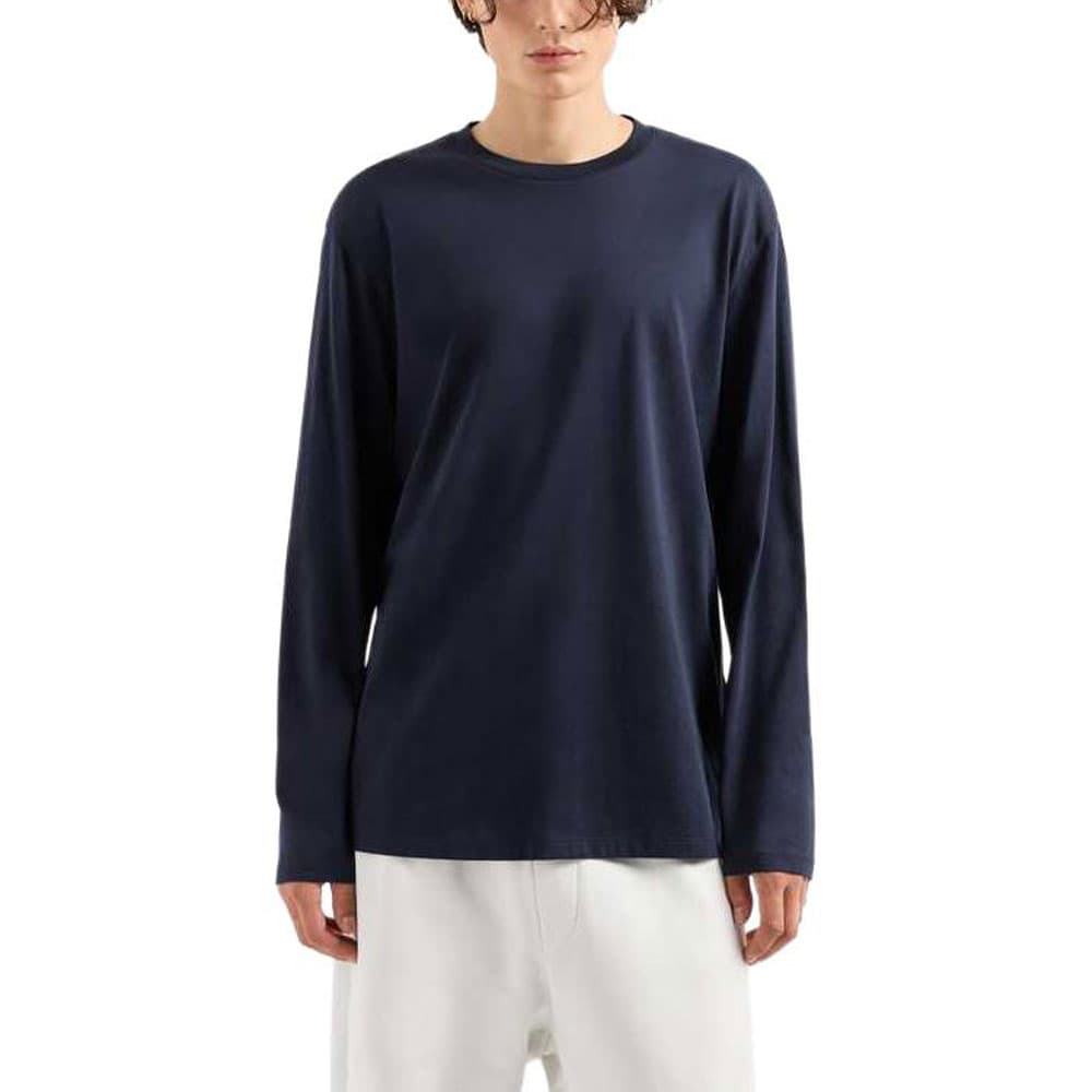 Футболка ARMANI EXCHANGEAE FW24 T Рубашка Мужская Морской Синий - изображение 3