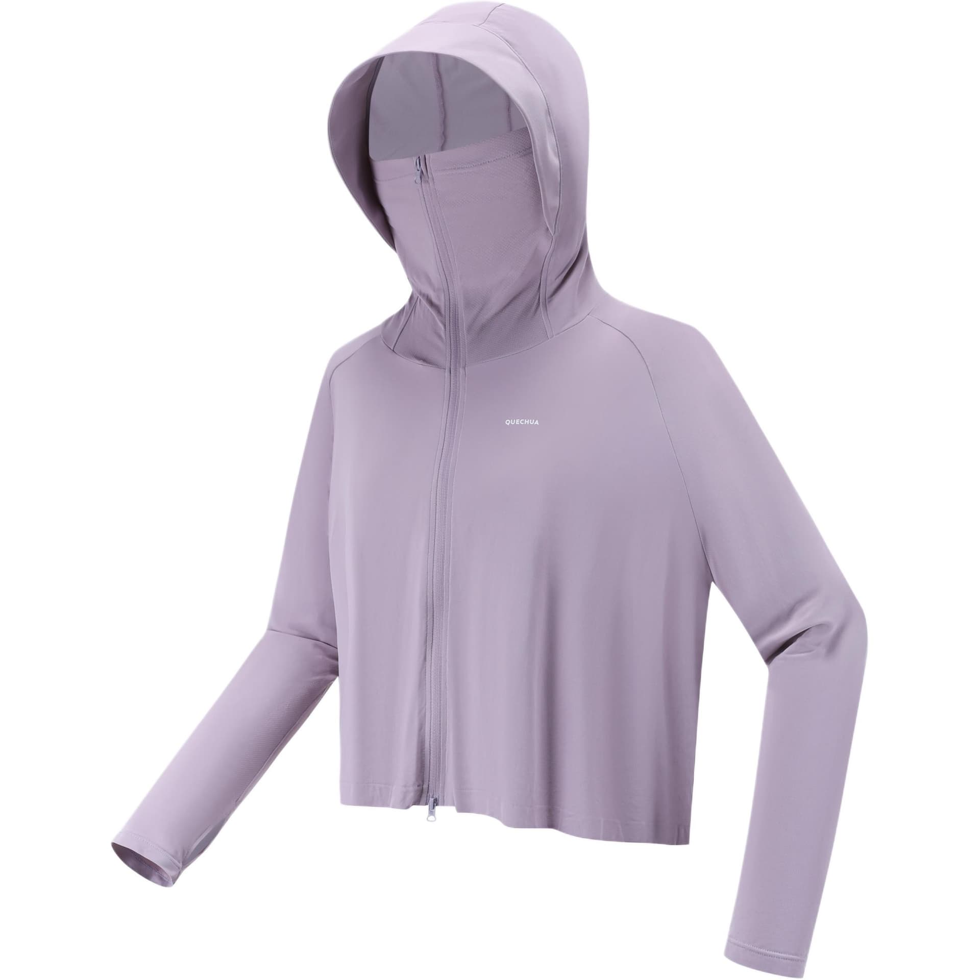 DECATHLON Дышащий Защита от ультрафиолета (UV) Одежда с UV-защитой Женские Фиолетовый - изображение 3