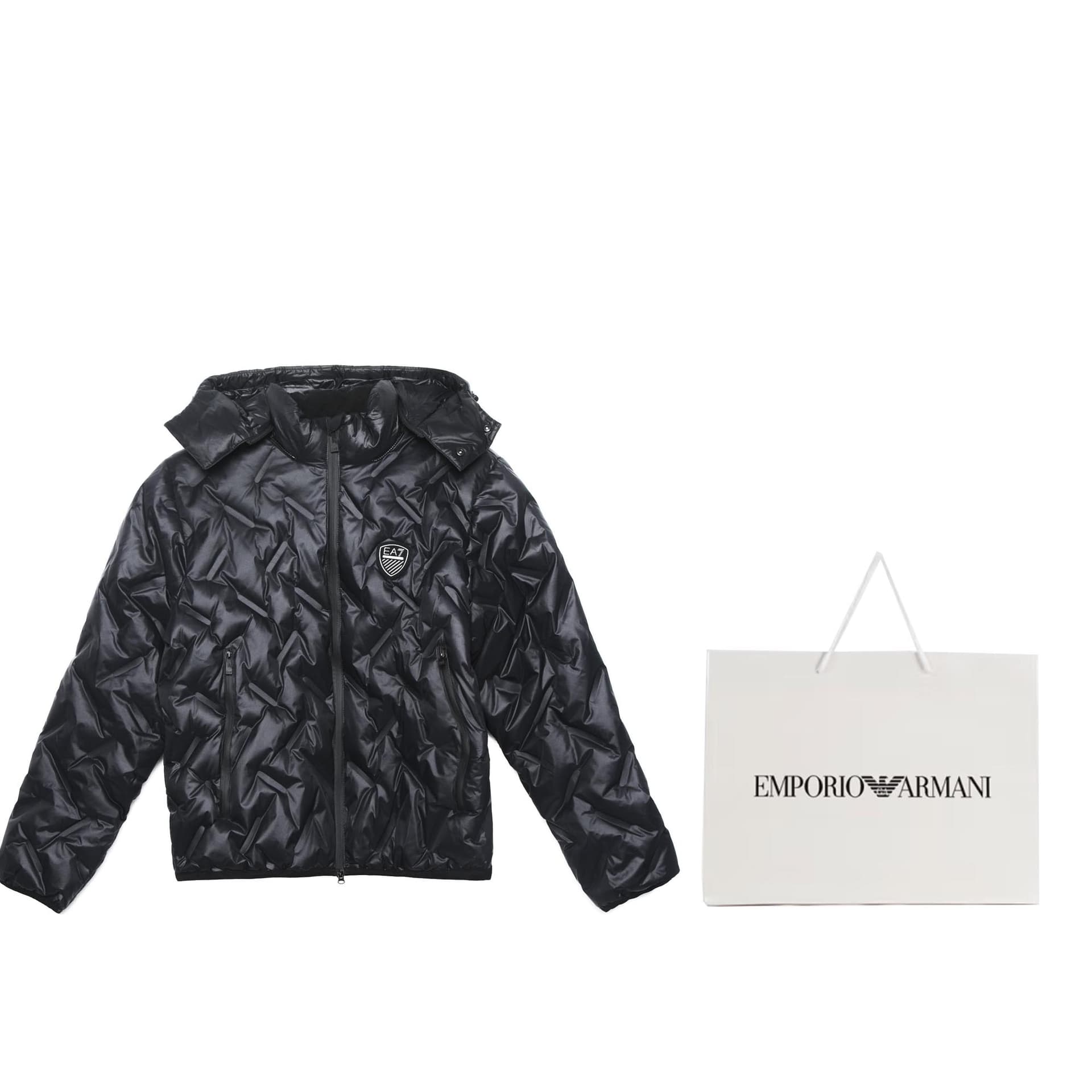 Зимняя куртка пуховик EMPORIO ARMANI FW22 EA7 - изображение 5