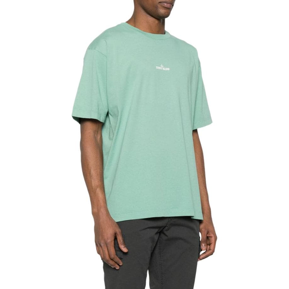Футболка STONE ISLAND Scratched Paint One Print LogoT - изображение 5