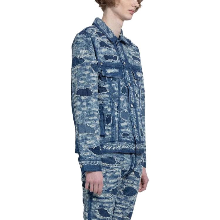 Джинсовая куртка Givenchy SS22 Denim Jacket Blue - изображение 4