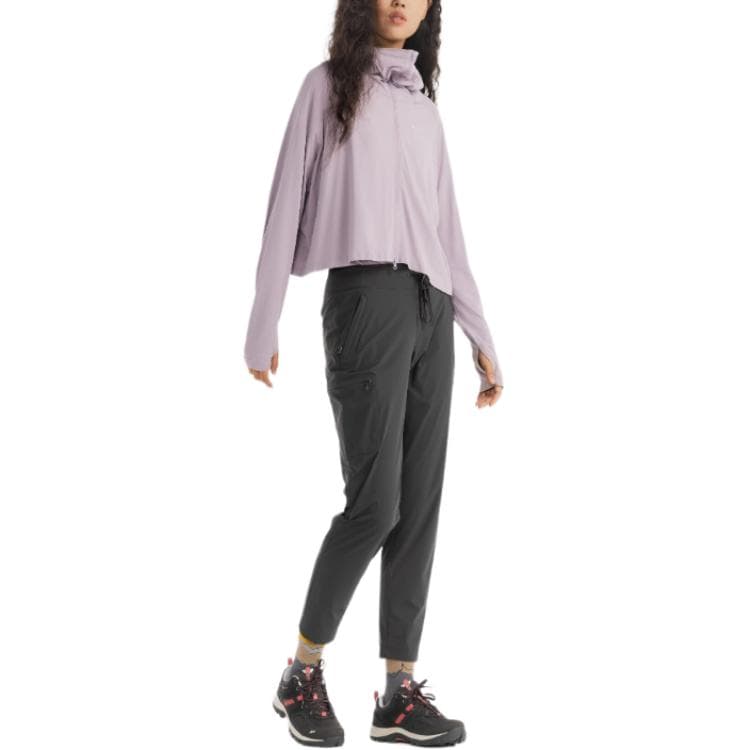 DECATHLON Дышащий Защита от ультрафиолета (UV) Одежда с UV-защитой Женские Фиолетовый - изображение 8