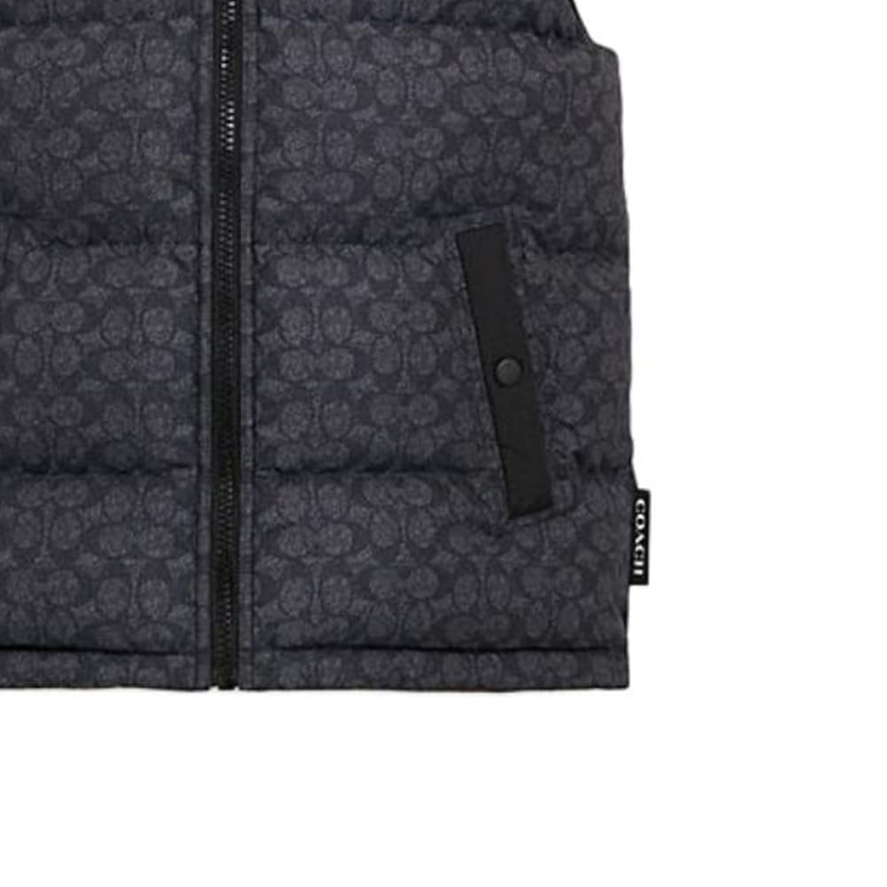 Куртка COACH Пуховый жилет Мужской Угольный серый - изображение 7