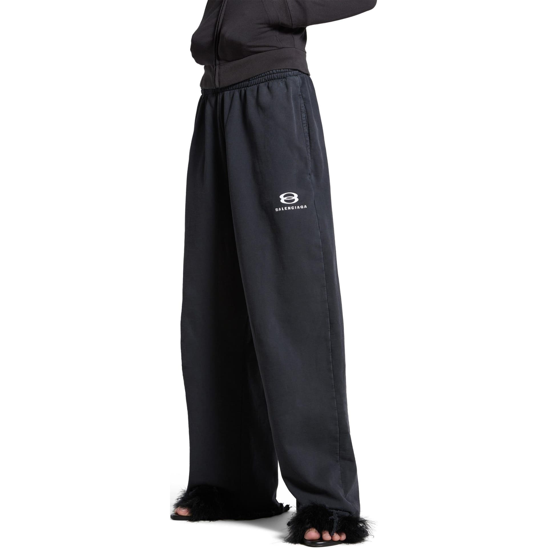 Штаны Balenciaga SS24 Logo Print Pants - изображение 8